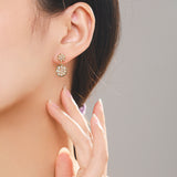Female Personality Temperament Sterling Silver Ear – Gifts for Her — 1