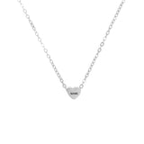 Engraved Stainless Steel Necklace Heart-shaped – Jewelry Gift Ideas — 4