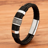 Stainless Steel Cowhide Rope Double Braided – Jewelry Gift Ideas — 2