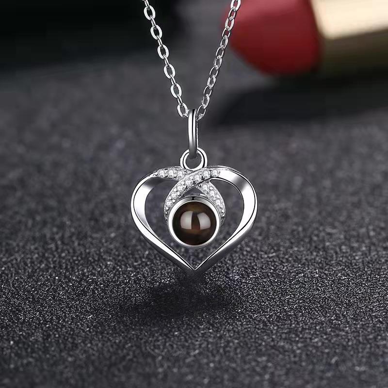 100 Languages I Love You Necklace Love Projection – Jewelry Gift Ideas — 4