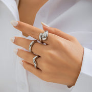 Niche Fashion Design Geometric Ring – Stylish Gifts — 8
