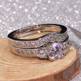 Alloy Female Ring Couples Gift Set Ring Ornaments – Gifts for Her — 2