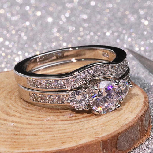 Alloy Female Ring Couples Gift Set Ring Ornaments – Gifts for Her — 2