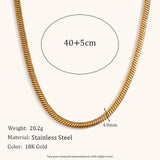 Simple All-match Cold Necklace Stainless Steel – Jewelry Gift Ideas — 3