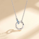Women's 925 Silver Mobius Strip Necklace – Jewelry Gift Ideas — 6