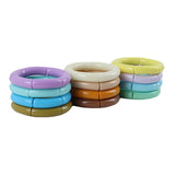 Acrylic Women's Elbow Elastic Glossy Bracelet – Jewelry Gift Ideas — 17