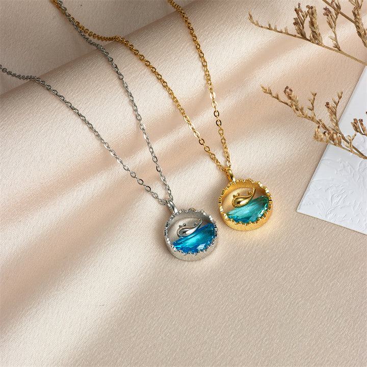 Women's Fashion Whale Pendant Clavicle Chain – Jewelry Gift Ideas — 1