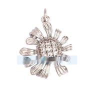 Pure Copper Micro-inlaid Color Flower Zircon Hollow – Small Gift Ideas — 10
