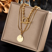 High-end Love Pearl Pendant Multi-layer Chain – Jewelry Gift Ideas — 4