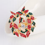 European And American Christmas Wreath Brooch – Jewelry Gift Ideas — 4