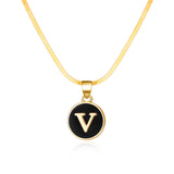 26 Letters Snake Chain Necklace – Jewelry Gift Ideas — 17