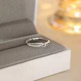 Sterling Silver Star Ring Female Niche Design Index – Gifts for Her — 3