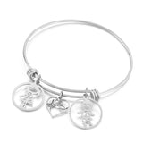 Stainless Steel Boy And Girl Hollow Pendant 18k – Jewelry Gift Ideas — 4