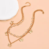 Light Luxury Butterfly Pendant With Double – Jewelry Gift Ideas — 2