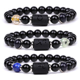 Fashion Twelve Constellations Bracelets Men – Stylish Gifts — 19