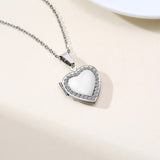 Heart-shaped Inlaid Zircon Ladies Necklace – Jewelry Gift Ideas — 12