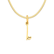 Women's Stainless Steel Necklace With Letter – Jewelry Gift Ideas — 14