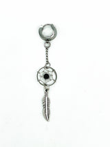 Dream Catcher Feather Net Stud Earrings For Men – Gifts for Him — 2
