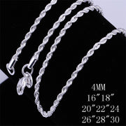 4MM Twist Rope Twist Copper Necklace – Jewelry Gift Ideas — 4
