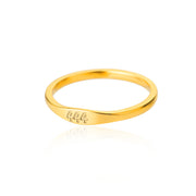 Simple Figure Men's And Women's Stainless Steel Rings – Gifts for Her — 8