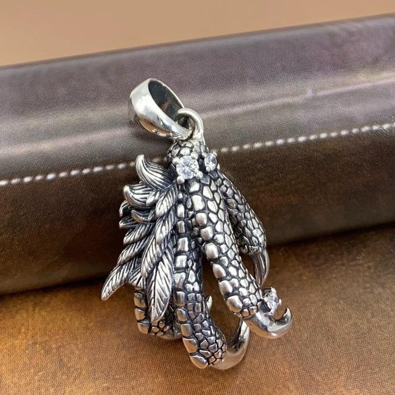 S925 Sterling Silver Vintage Thai Silver Ornament – Jewelry Gift Ideas — 1