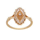 Natural White Shell Vintage Style Ring – Stylish Gifts — 5