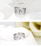 Korean Creative Carved Tail Ring Couple – Gifts for Couples — 2