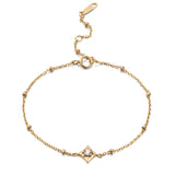 Simple Versatile Bead Chain Diamond Bracelet Girl – Jewelry Gift Ideas — 5