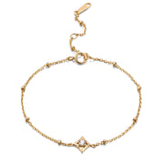 Simple Versatile Bead Chain Diamond Bracelet Girl – Jewelry Gift Ideas — 5