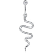 Belly Button Nails With Sterling Silver Snake – Special Occasion Gifts — 7