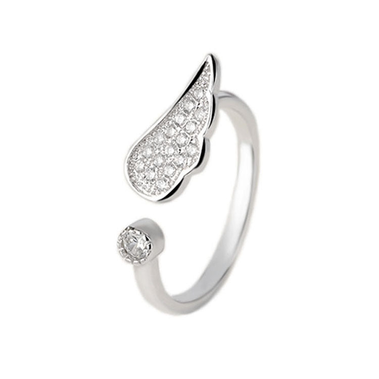 Wing Silver Female Ring Angel Ring Jewelry – Jewelry Gift Ideas — 1
