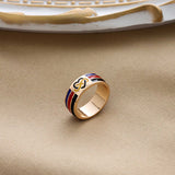 Temperament Fashion Large Ring Trend Rainbow – Stylish Gifts — 8