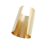 All-match Golden Glossy Wide Version Bracelet – Jewelry Gift Ideas — 2