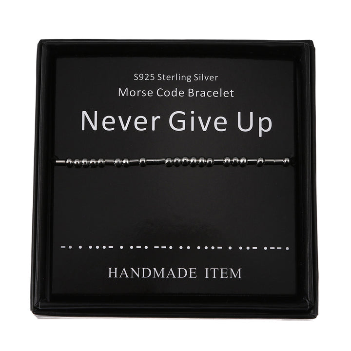 Moss Password Letters And Numbers Couple Bracelet – Jewelry Gift Ideas — 1