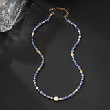 Emperor Lapis Lazuli Classic Popular Clavicle Chain – Surprise Gifts — 3