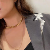 Exaggerated Necklace Simple Chain Clavicle – Jewelry Gift Ideas — 4