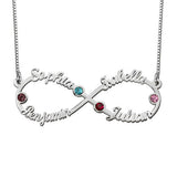 Eight Character Necklace, Infinite Name – Jewelry Gift Ideas — 1