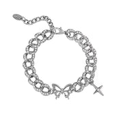 Black Zircon Double Layered Titanium Steel – Jewelry Gift Ideas — 6