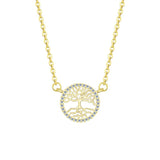 Life Tree Pendant Necklace – Jewelry Gift Ideas — 7