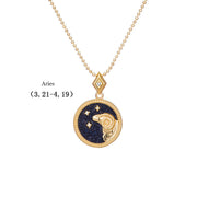S925 Silver Twelve Constellation Pendant Necklace – Jewelry Gift Ideas — 4