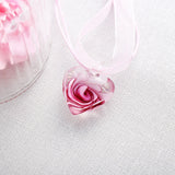 Heart Pendant Necklace inlaid with spiral ribbon – Jewelry Gift Ideas — 4