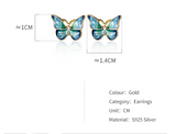 Butterfly earrings – Holiday Gift Ideas — 4