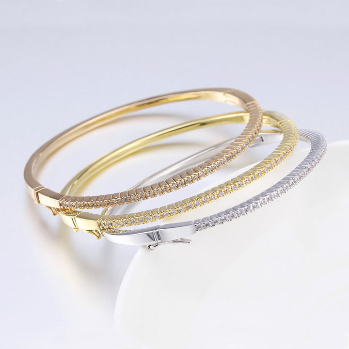 High Quality Rose Gold Zircon Bracelet Fashion – Jewelry Gift Ideas — 1
