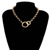 Punk Metal Geometric Necklace – Jewelry Gift Ideas — 9