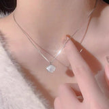 Light Luxury And Simplicity Moonstone Women's Clavicle – Gifts for Her — 5