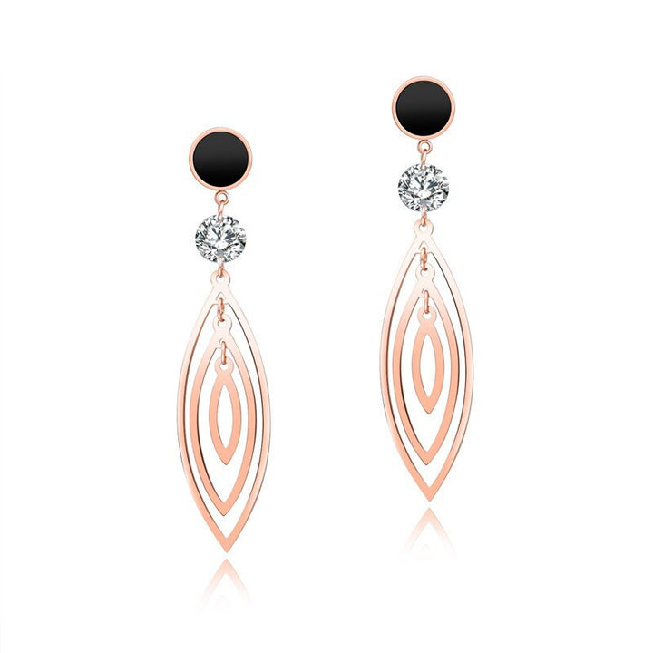 Water droplets tassel earrings – Practical Gifts — 1