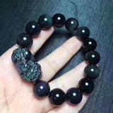 Natural Rainbow Eye Obsidian Pixiu Bracelet – Jewelry Gift Ideas — 4