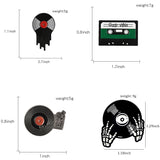 Gramophone vinyl record brooch – Jewelry Gift Ideas — 8
