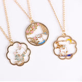Simple And Fashionable Lace Fawn Necklace – Jewelry Gift Ideas — 1