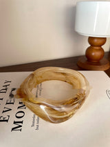 Irregular Wide-brimmed Acrylic Acetate Bracelet – Jewelry Gift Ideas — 3